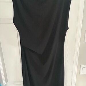 Zara Black One Shoulder Dress